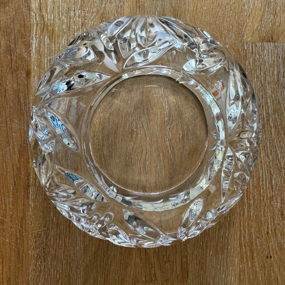 Vintage Gorham Crystal Star Blossom Bowl - Picture 3 of 4